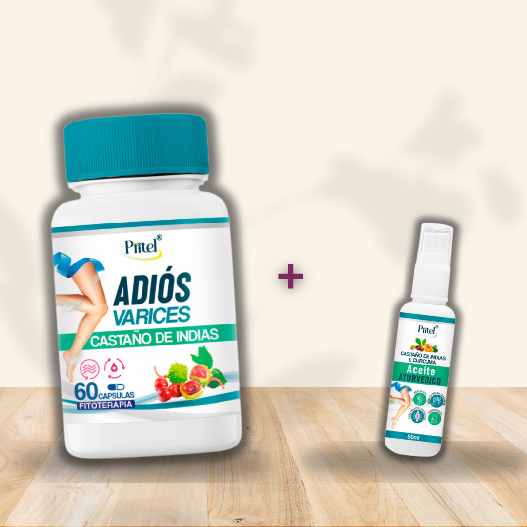Miniatura 1 de CAPSULAS ANTIVARISES+ACEITE AYURVEDICO P